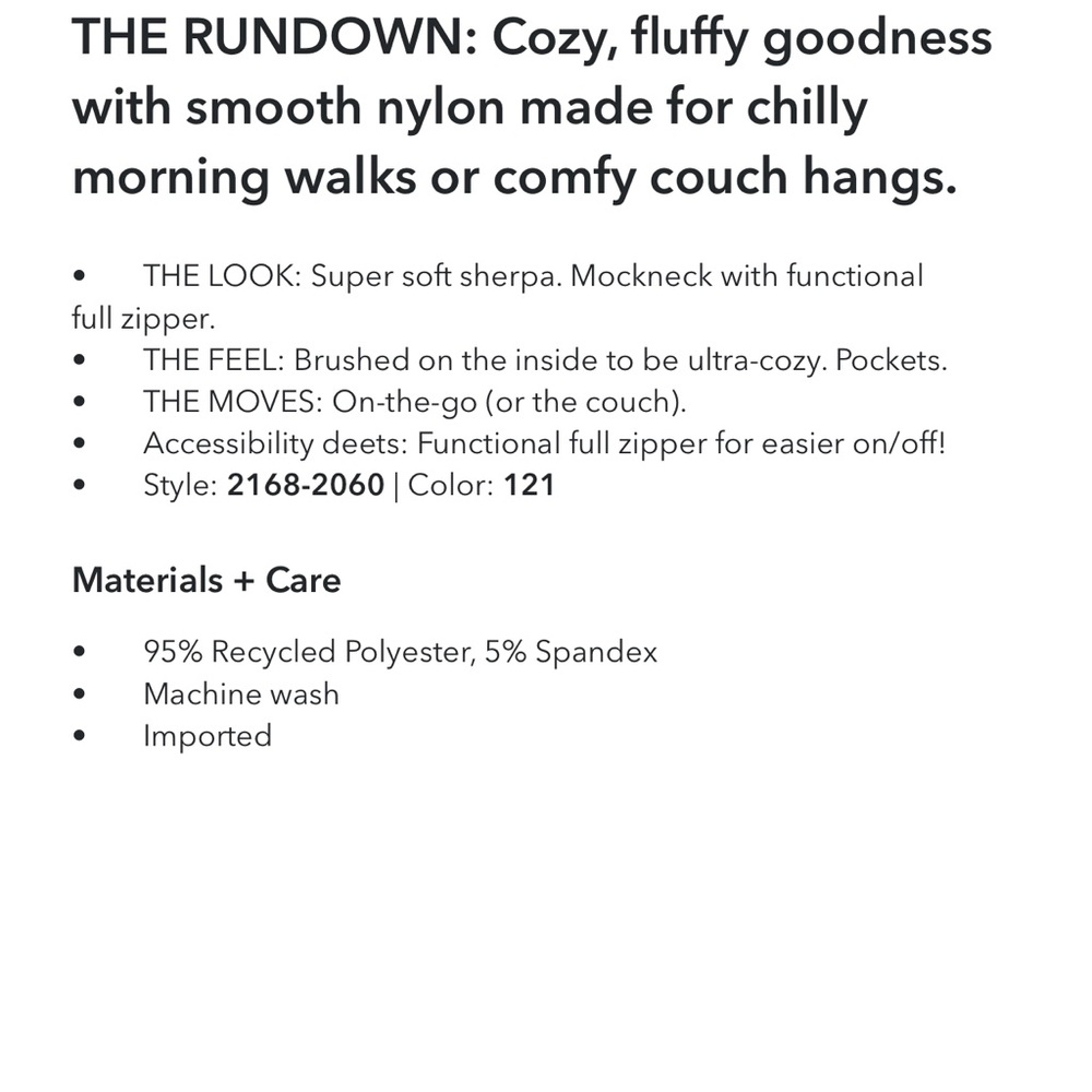 OFFLINE by Aerie Fluff Love Full Zip Jacket - Picture 8 of 8